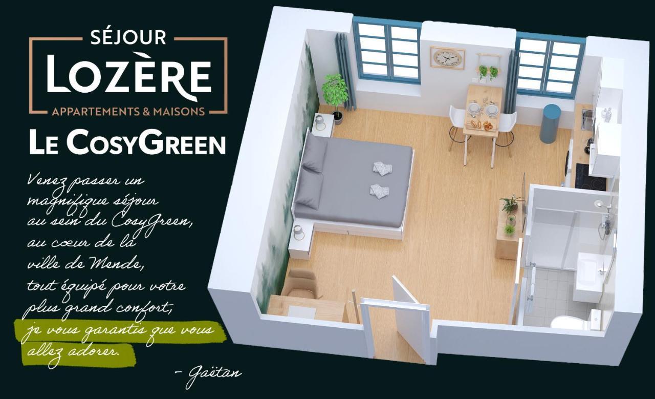 Le Cosygreen - Central/Netflix/Wifi Fibre - Sejour Lozere Mende Ngoại thất bức ảnh